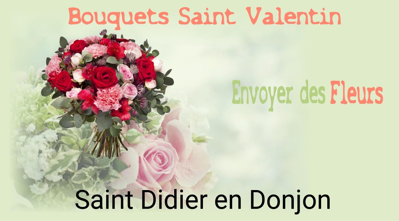 Roses de Saint-Valentin livrées à Saint-Didier-en-Donjon